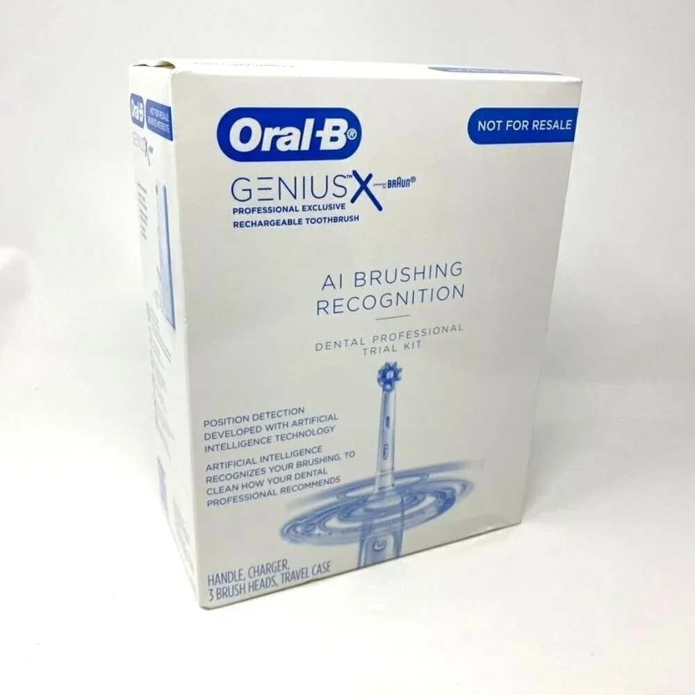Oral-B Genius X Limited Rechargeable Electric Toothbrush 3 Replacement Brush